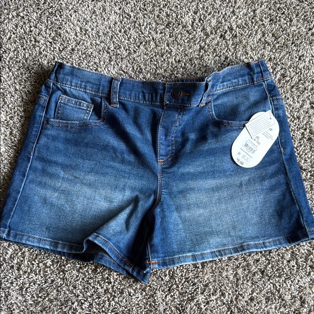 Wonder Nation Classic Blue Denim Shorts